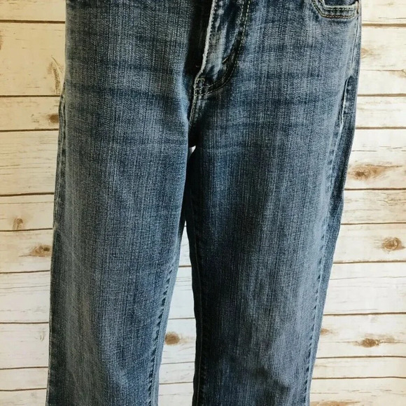 LEVI 529 Women Curvy Boot Cut Cotton Denim Blue Jeans Pants Size 29W X 30L - Picture 7 of 12